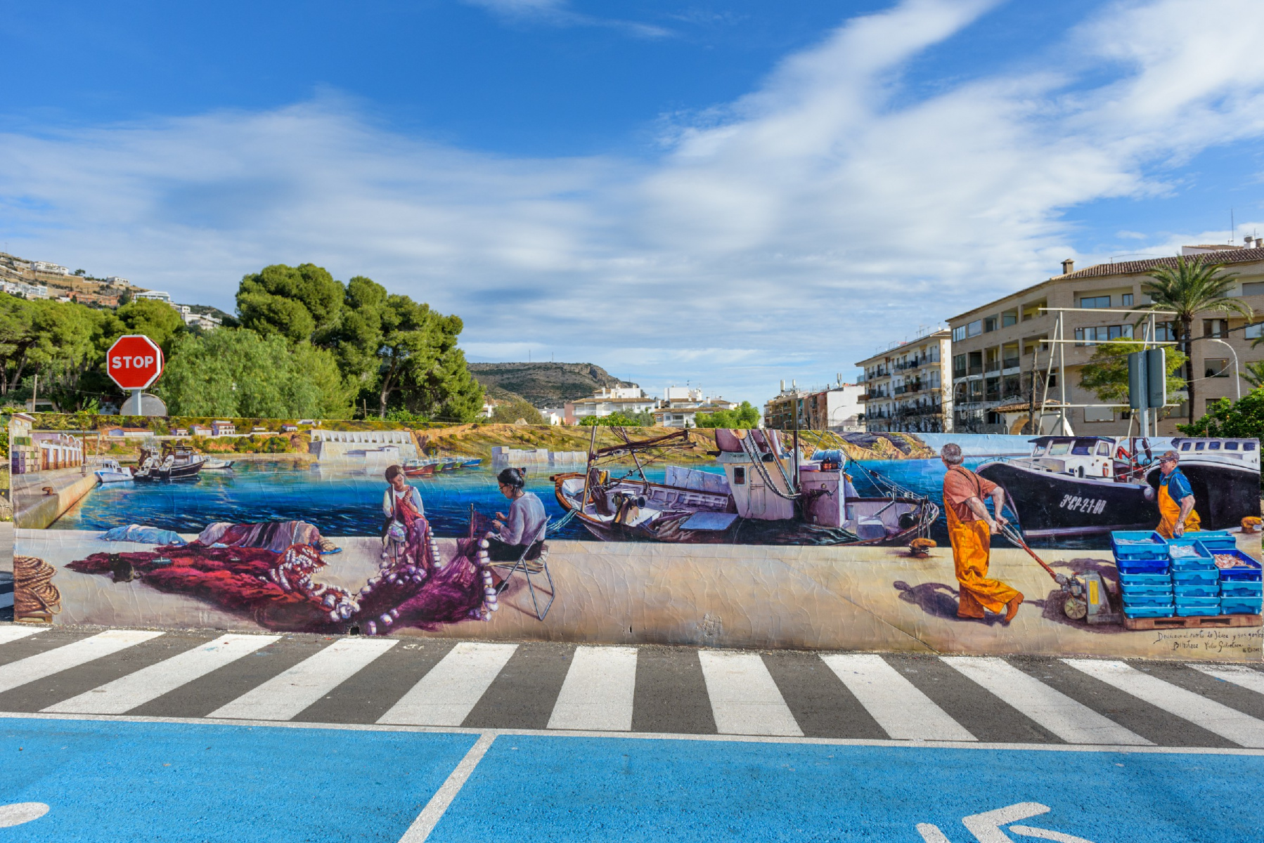 Mural Puerto Javea