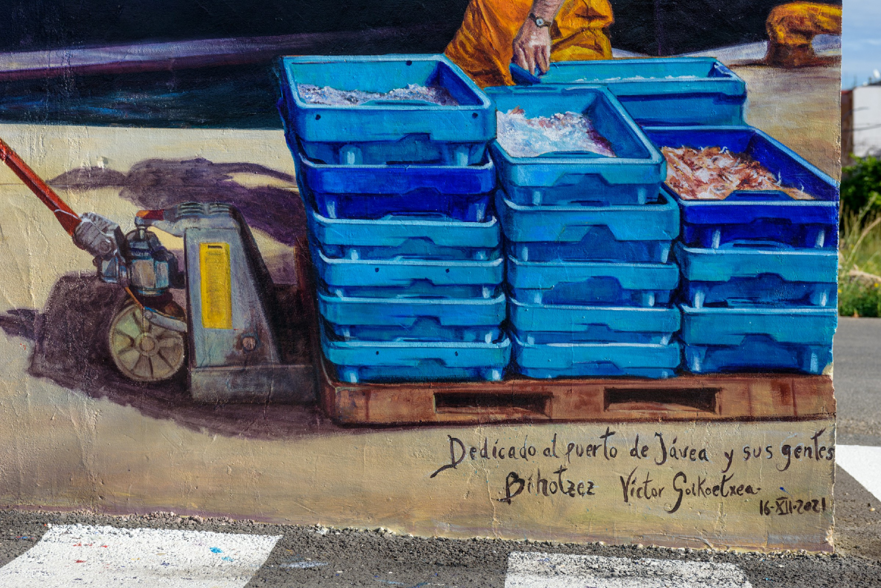 Mural Puerto Javea