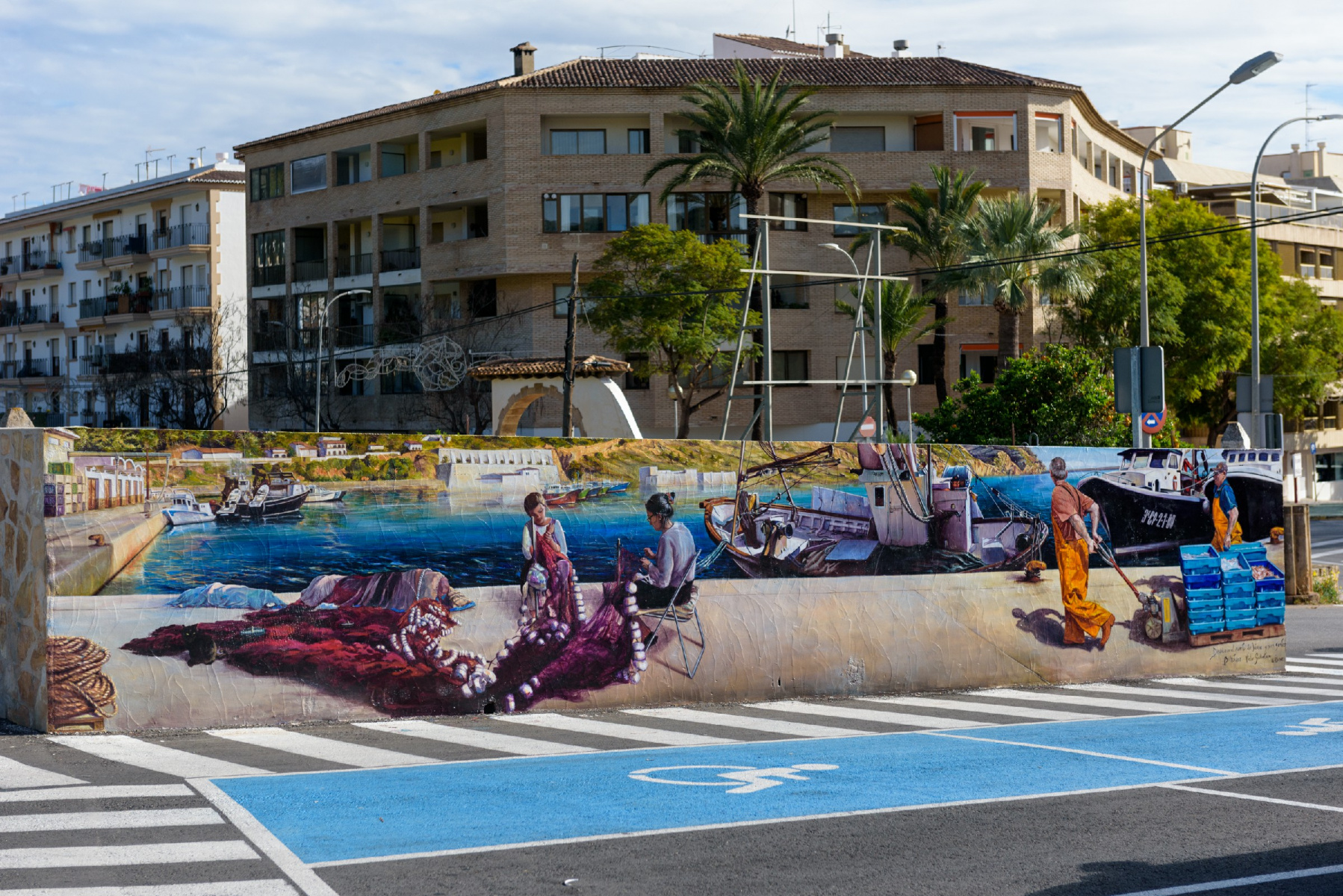 Mural Puerto Javea
